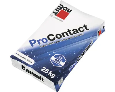 Obrázek produktu pro Lepicí a stěrková malta Baumit Procontact 25 kg