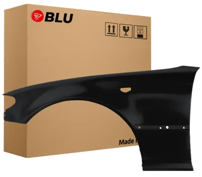 Productafbeelding van BLU Spatbord geschikt voor BMW E46 Coupe/Cabrio 475 Links Zwart SchwarzerSaphir | 1999-2003 | Voorzijde | Gelakt | Montageklaar