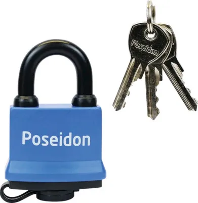 Obrázek produktu pro Ocelový voděodolný visací zámek RV.POSEIDON.45 s plastovým krytem