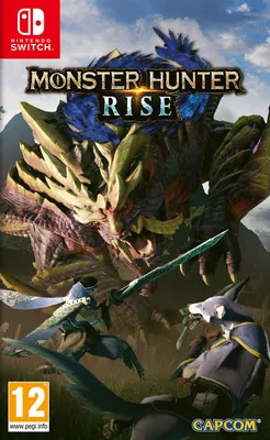 Obrázok produktu pre Nintendo Monster Hunter Rise, Nintendo Switch, Režim multiplayer, T (neplnoletí), Fyzické médiá