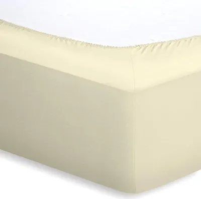 Produktbild von Bassetti Spannbetttuch für Boxspringtopper UNI Farbe Ecrü 3F/094 Größe 140x200160x220cm