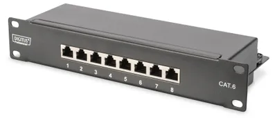 Immagine prodotto di DIGITUS CAT 6, pannello patch di classe E, schermato, nero