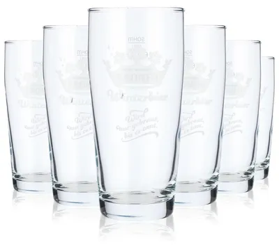 Produktbild von 6x Dortmunder Kronen Bier Gläser Willibecher Glas 0,3l Edition Winterbier