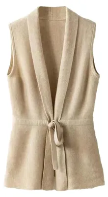 Image de Gilet sans manches pour femmes, col en V
