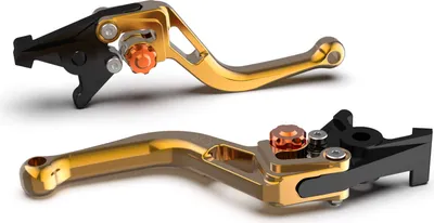 Produktbild von LSL Bremshebel BOW R76R, kurz, gold/orange