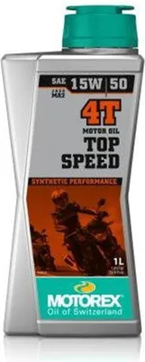 Produktbild von Motorex Top Speed 4t 15w50 1l Motoröl Durchsichtig Durchsichtig One Size