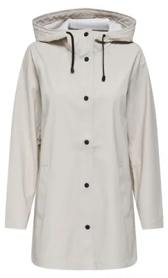 Produktbild von ONLY Damen Onlnewellen Raincoat OTW Cc Jacke, Pumice Stone, S