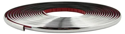 Image de AutoStyle bande décorative autocollante PVC 9 mm chrome 8 mètres