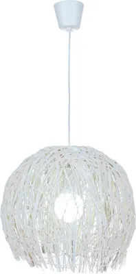 Produktbild von Näve 7014623 Korb-Pendelleuchte "Struwel" ; Farbe: Weiß