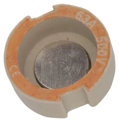 Produktbild von Mersen D-Schraub-Paßeinsatz D III 63A kupfer 01658.063000
