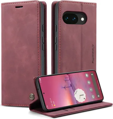 Produktbild von Google Pixel 10a Hülle - CaseMe 013 Klapphülle - Bordeaux