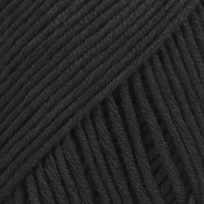 Immagine prodotto di Gocce di filato Safran Uni Colour 16 nero per maglieria