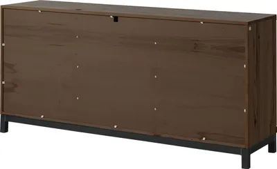Produktbild von MASSIVMOEBEL24 Sideboard Kernbuche 175x45x85 tabacco braun geölt VILLANDERS #209