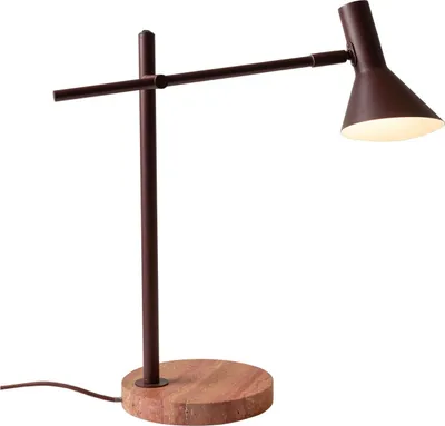 Produktbild von it's about RoMi - Tischleuchte Izmir - Rot - 44x18x59cm Tischlampe - Nachttischlampe, Wohnzimmer, Schlafzimmer