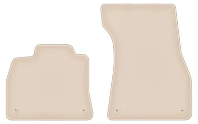 Produktbild von DURBAN Beige Velours-Fußmatten vorne für Audi e-Tron SUV (2018-)