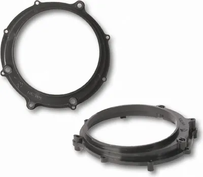 Produktbild von 1 Paar Lautsprecher Adapterringe passend für Audi A4 B5 ab 1995-2001, 130mm, Türen vorne