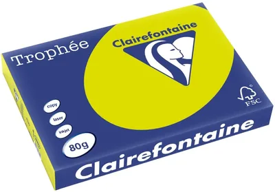 Produktbild von Kopierpapier Trophee A3 80g/qm VE=5x500 Blatt leuchtendesgrün