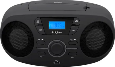 Produktbild von Tragbares CD/Radio mit USB schwarz