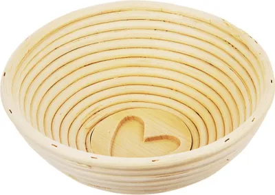 Zdjęcie produktu dla Koszyk do wyrastania ciasta na chleb rattanowy 1,2 kg / 21 cm