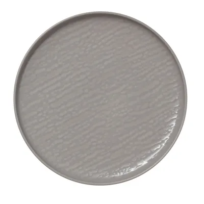 Produktbild von 6x Flache Teller 27 cm NOVA Cloud / hellgrau Porzellan