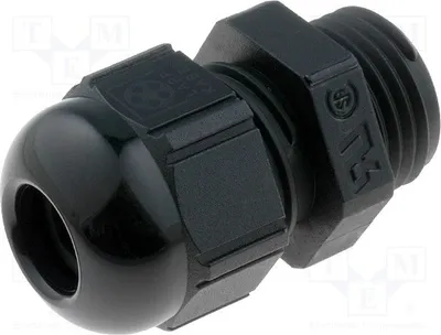 Produktbild von 5x Kabelverschraubung Mat: UL94V-2 53015210 n IP68 PG9 schwarz
