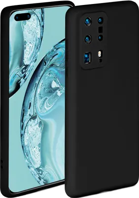 Produktbild von Soft-Case für Huawei P40 Pro+, Farbe:Onyx Schwarz