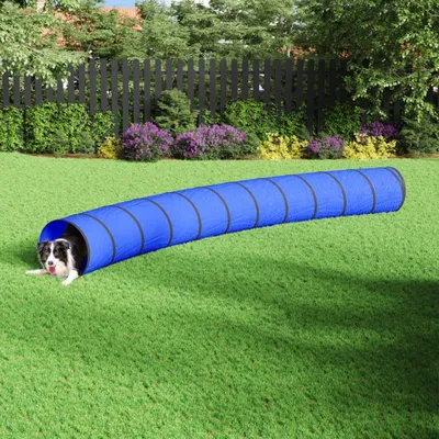 Obrázok produktu pre vidaXL Tunel pre psov modrý Ø 55x500 cm Polyester