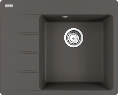Produktbild von Franke Maris CNG 611-62 A Einbauspüle Schiefergrau Fragranit Unterschrank ab 45 cm Drehknopf - INKL.