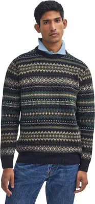 Produktbild von Barbour Pullover schwarz bedruckt Wolle