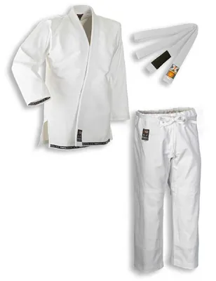 Produktbild von Ju-Sports BJJ Starter Gi Fortaleza + BJJ Gürtel weiß : A3 Größe: A3