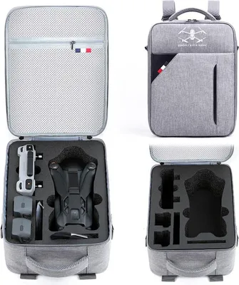 Immagine prodotto di Per DJI Mavic 4 Pro / RC 2 Zaino ibrido EVA e borsa a tracolla Zaino Grigio