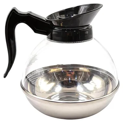 Produktbild von Kaffeekanne 1,6L Warmhaltekanne Handfilter Kaffeekrug mit Edelstahlboden für Kaffeemaschine Induktion Buffet Haushalt