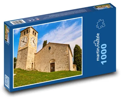 Zdjęcie produktu dla Puzzle 1000 Włoski kamienny kościół - martinpuzzle