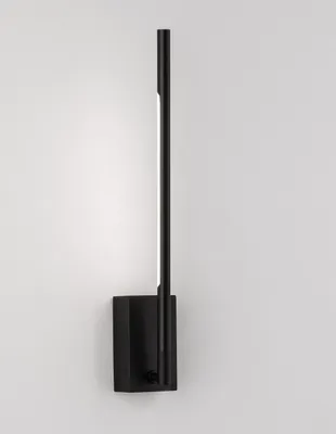 Produktbild von Nova Luce RACCIO LED Wandleuchte Schwarz 6W Warmweiss 6x12x37cm 9180712