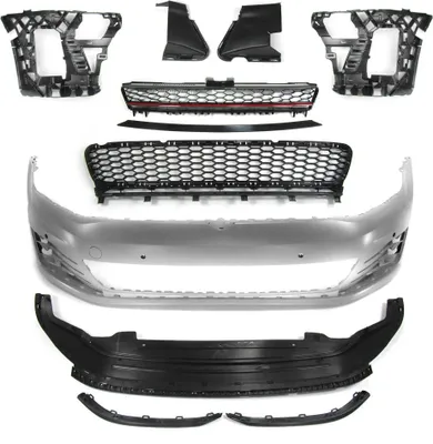 Produktbild von Stoßstange Kühlergrill Waben Gitter Nebelscheinwerfer Spoiler für VW Golf 7 VII