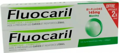 Produktbild von Fluocaril Bi-Fluoride Mint Paste 145mg 2x75ml