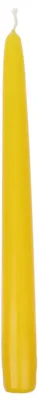 Produktbild von Spitzkerzen Gelb 240/24 mm, 12 Stück