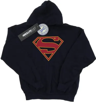 Immagine prodotto di DC Comics - Felpa con cappuccio per ragazze BI12274 (152-158) (blu navy)