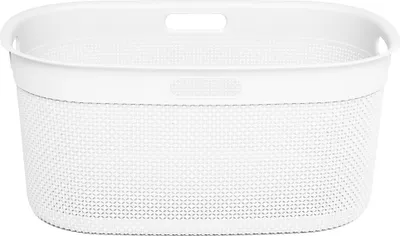 Produktbild von ONDIS24 Wäschekorb Wäschebox Filo 45 L weiß