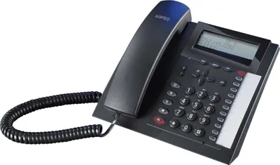 Produktbild von AGFEO Telefon T18  analog schwarz