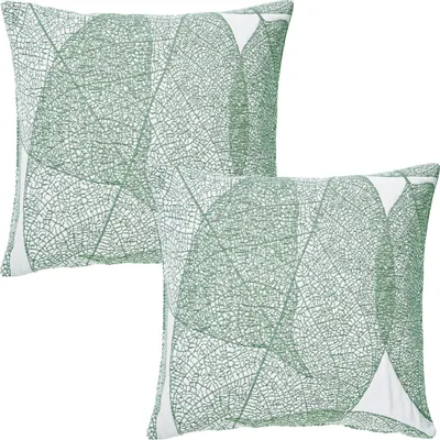 Produktbild von Erwin Müller Kissenhülle 2er-Pack grün 50x50 cm