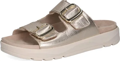 Produktbild von Caprice Damen Sandale aus Leder, Metallic (Platin Metal.), 37