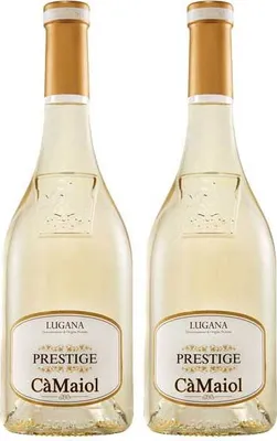 Produktbild von Prestige Lugana 2er Set Ca Maiol 2x 0,75L (13% Vol) Weißwein aus Italien- [Enthält Sulfite]