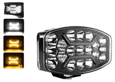 Imagen del producto de Luces auxiliares, 60000 lúmenes, para uso todoterreno, 1 unidad, 150W, con luces diurnas