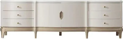 Produktbild von Sideboard Schrank rtv Wohnzimmer tv Holz Möbel Weiß Lowboard Luxus Modern Neu