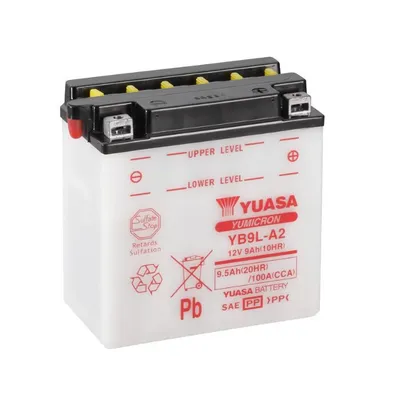 Obrázok produktu pre Batérie YUASA YB9L-A2 9 AH