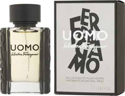 Produktbild von Salvatore Ferragamo Uomo, Männer, 30 ml, ALCOHOL DENAT. (SD ALCOHOL 39-C), PARFUM (FRAGRANCE), AQUA (WATER), LIMONENE, COUMARIN, ETHYLHEXYL..., Italien, 76 mm, 40 mm