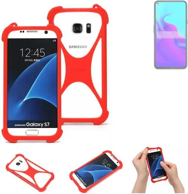 Produktbild von K-S-Trade Handy-Hülle kompatibel mit Cubot X30 P Schutz-Hülle Bumper Silikon Schutz Hülle Cover Case Silikoncase Silikonbumper TPU Softcase