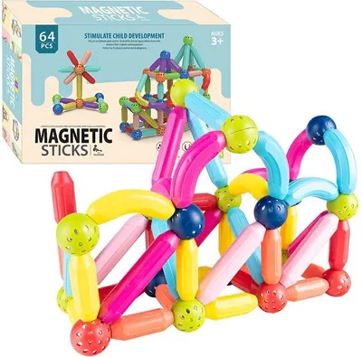 Immagine prodotto di Gotel L73G4 Blocchi Magnetici Grandi 64 Pz Per