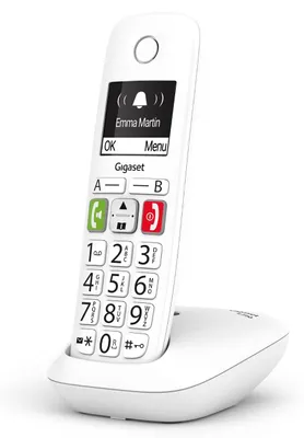 Immagine prodotto di Gigaset E290 Telefono analogico DECT Identificatore di chiamata Bianco